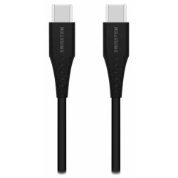 SWISSTEN DATOVÝ KABELUSB-C USB-C ČERNÝ 1,2M (ECO BALENÍ)
