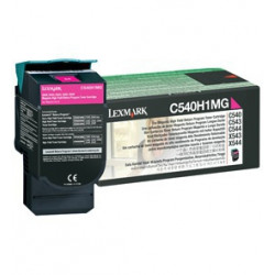 Tonerová cartridge Lexmark C540 X543 X544 X543 X544, magenta, C540H1MG, 2000s, ret