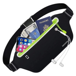 SWISSTEN POUZDROWAIST BAG ČERNÉ