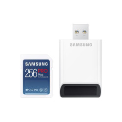 Samsung SDXC 256GB 180MBps USB 3.0 USB-A Class 10 + Adaptér