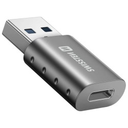 SWISSTEN ADAPTER USB-A(M) USB-C(F)