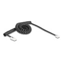 Telephone Cable Coiled Cable RJ11 plug, Telephone Cable Coiled Cable RJ11 plug