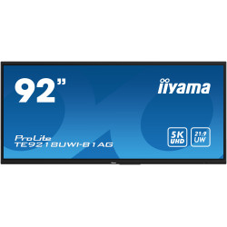 Iiyama ProLite TE9218UWI-B1AG LCD VA/PVA/MVA 91,5" 5120 x 2160 6,5ms 500nitů 4000:1 60Hz Dotyk Repro USB-C Černá
