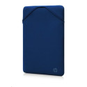 HP Protective Reversible 15.6 Black Blue Laptop Sleeve - pouzdro