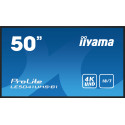 50" iiyama LE5041UHS-B1:VA,4K UHD,18 7,RJ45,HDMI