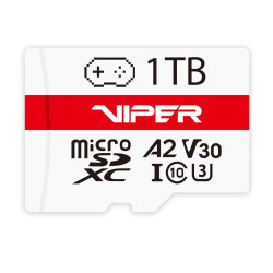 PATRIOT Viper 1TB Micro SDXC UHS-I U3 A2 C10 V30