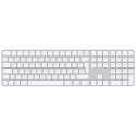 Apple Magic Keyboard s Touch ID (2024) s Numerickou klávesnicí Bílé klávesy USB-C bezdrátová CZ Layout