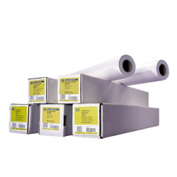 HP Heavyweight Coated Paper, 167 microns (6.6 mil) • 130 g m2 (35 lbs) • 1067 mm x 30.5 m, C6569C