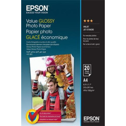 EPSON paper A4 - 183g m2 - 20sheets -Value Glossy Photo Paper