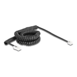 Telephone Cable Coiled Cable RJ11 plug, Telephone Cable Coiled Cable RJ11 plug