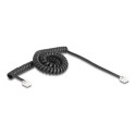Telephone Cable Coiled Cable RJ11 plug, Telephone Cable Coiled Cable RJ11 plug