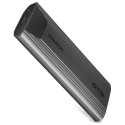 AXAGON box THIN pro M.2 NVMe SSD EEM2-GTS2 USB-C USB 3.2 Gen2 až 10 Gbit s kabel 50cm