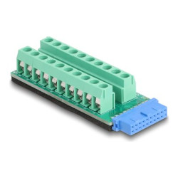 USB Pin header female to Terminal Block, USB Pin header female to Terminal Block