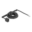 Telephone Cable Coiled Cable RJ11 plug, Telephone Cable Coiled Cable RJ11 plug