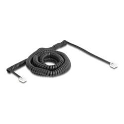 Telephone Cable Coiled Cable RJ11 plug, Telephone Cable Coiled Cable RJ11 plug
