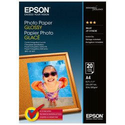 EPSON fotopapír C13S042538 A4 lesklý 20ks