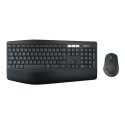 Logitech MK850 Performance - Klávesnice a sada myši - Bluetooth, 2.4 GHz - AZERTY - belgická