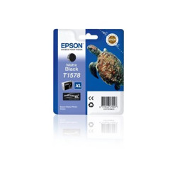 Epson T1578 - 25.9 ml - XL - matná čerň - originální - blistr - inkoustová cartridge - pro Stylus Photo R3000