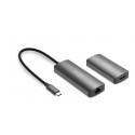 DIGITUS Video Extender Set, USB-C - HDMI, 4K 120Hz CAT6, 30 m