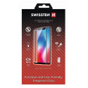 SWISSTEN SKLO FULL GLUE, COLOR FRAME, CASE FRIENDLY PRO APPLE IPHONE 16 PLUS ČERNÉ