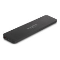 Delock - Kotvící stanice + stojan pro notebook - USB-C Thunderbolt 3 Thunderbolt 4 - 2 x HDMI, DP - 1GbE - 120 Watt