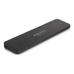Delock - Kotvící stanice + stojan pro notebook - USB-C Thunderbolt 3 Thunderbolt 4 - 2 x HDMI, DP - 1GbE - 120 Watt