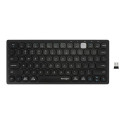 Kensington Multi-Device Dual Wireless Compact Keyboard - Klávesnice - bezdrátový - 2.4 GHz, Bluetooth 3.0, Bluetooth 5.0 - anglická - černá