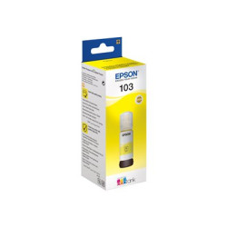 Epson 103 - 65 ml - žlutá - originální - doplnění inkoustu - pro EcoTank L3150, L3151, L5190