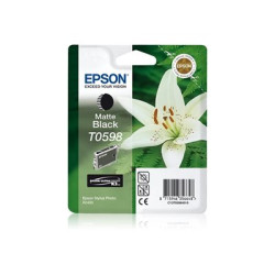 Epson T0598 - 13 ml - matná čerň - originální - blistr - inkoustová cartridge - pro Expression Home XP-215, 225, 303, 306, 310, 313, 315, 320, 322, 33, 410, 420, 422, 425
