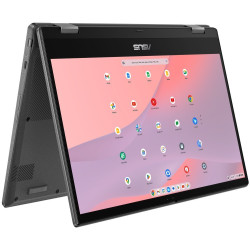 ASUS Chromebook CM14 Flip CM1402FM2A 14" MTK-520 8 GB - ARM Mali-G52 2EE MC2 Chrome Education Šedá