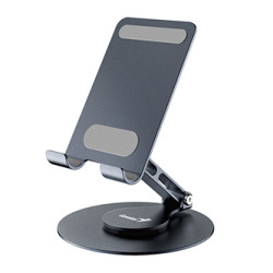Stojan Genius G-Stand M100, černý, hliník silikon, pro mobilní telefony a tablety