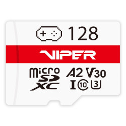 PATRIOT Viper 128GB Micro SDXC UHS-I U3 A2 C10 V30