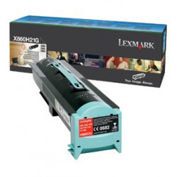 Tonerová cartridge Lexmark X860, 862, 864, black, X860H21G, 35000s, O