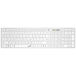 GENIUS Slimstar 126 Drátová Copilot USB bílá CZ+SK layout