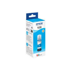 Epson EcoTank 108 - 70 ml - azurová - originální - doplnění inkoustu - pro Epson L18050; EcoTank L8050