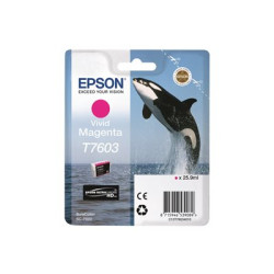 Epson T7603 - 25.9 ml - živá fialová - originální - blistr - inkoustová cartridge - pro SureColor SC-P600