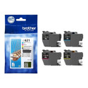 Brother LC421 - 4-balení - černá, žlutá, azurová, purpurová - originální - inkoustová cartridge - pro Brother DCP-J1140DW, MFC-J1010DW, MFC-J1012DW