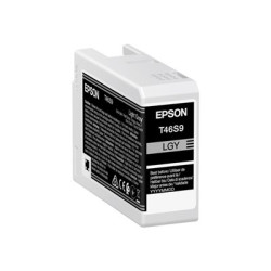 Epson UltraChrome Pro T46S9 - 25 ml - světle šedá - originální - inkoustový zásobník - pro SureColor P706, SC-P700, SC-P700 Mirage Bundling