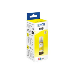 Epson EcoTank 108 - 70 ml - žlutá - originální - doplnění inkoustu - pro Epson L18050; EcoTank L8050