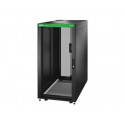 APC Easy Rack - Rozvaděč stojanový skříň - černá - 24U - 19"