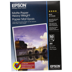 Epson matte heavy weigh 167g m2 A4 (50 listů)