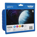 BROTHER inkoustová náplň LC-970 VALBP multipack Černá + tři barvy
