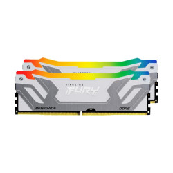 KINGSTON CUDIMM DDR5 48GB (Kit of 2) 8400MT s CL40 FURY Renegade RGB White XMP
