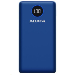 ADATA PowerBank P20000QCD - externí baterie pro mobil tablet 20000mAh, 2,1A, modrá (74Wh)