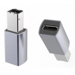 PremiumCord USB redukce USB C - USB2.0 B (F M)