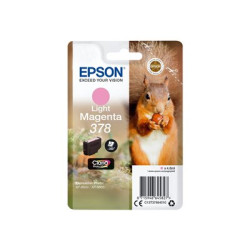 Epson 378 - 4.8 ml - světlá fialová - originální - blistr s RF akustickým alarmem - inkoustová cartridge - pro Expression Home XP-8605, XP-8606; Expression Photo XP-8500 Small-in-One, XP-8700