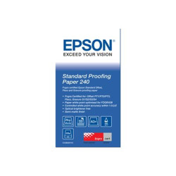 Epson Proofing Paper Standard - Polomatný - 9 mil - 330 x 482 mm - 240 g m2 - 100 listy nátiskový papír - pro SureColor SC-P10000, P20000, P6000, P7000, P7500, P8000, P9000, P9500, T3200, T5200, T7200