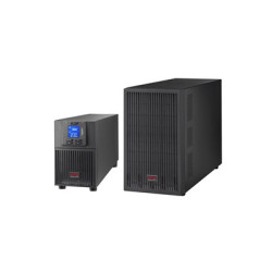 APC Easy UPS On-Line - UPS - věž, prodloužená doba provozu - AC 220 230 240 V - 2700 Watt - 3000 VA - 1 fáze - olovo-kyselina - USB, serial - výstupní konektory: 7 - Evropa - černá, RAL 7010