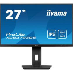 Iiyama ProLite XUB2793QS-B7 LCD IPS/PLS 27" 2560 x 1440 1ms 300nitů 1300:1 100Hz Repro Pivot Černá