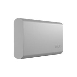 LaCie Portable SSD STKS1000400 - SSD - 1 TB - externí (přenosný) - USB (USB-C konektor) - moon silver - s Seagate Rescue Data Recovery